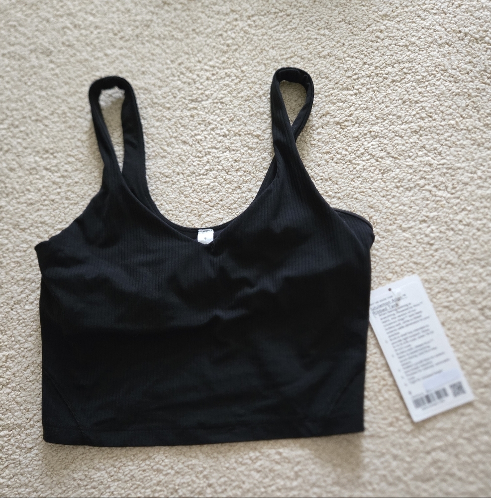 Lululemon Align ribbed Tank 6 black